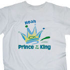 Prince of the King Personalized Youth T-Shirt